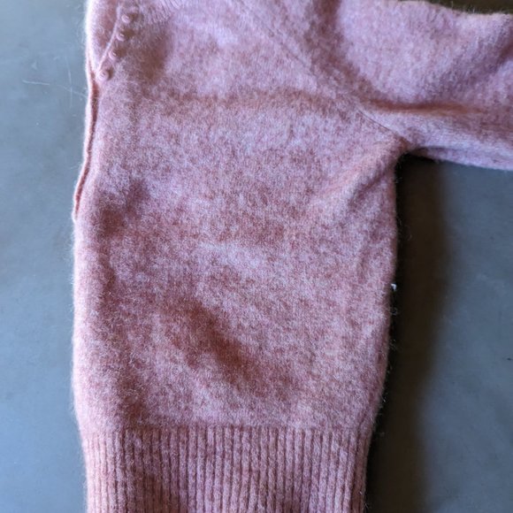 Sezane Pink Crew Neck Sweater - Picture 12 of 16